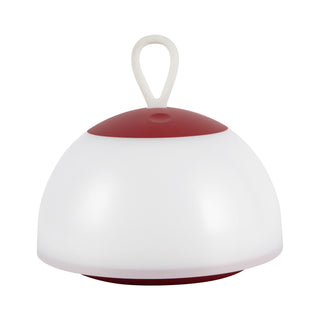 Idra 6 in Red Dimmable LED Exterior Portable Lamp