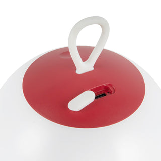 Idra 6 in Red Dimmable LED Exterior Portable Lamp