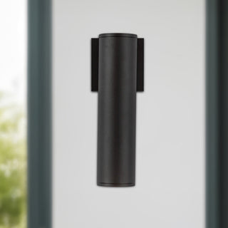 Lorna 12 in (3 in Dia.) Interior/Exterior Wall Sconce