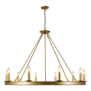 Lynda 47 in Gold Chandelier