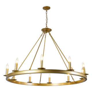 Lynda 47 in Gold Chandelier
