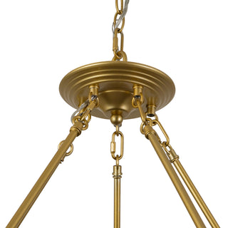 Lynda 47 in Gold Chandelier