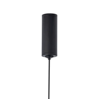 Maxe 46 in Black Dimmable LED Linear Pendant