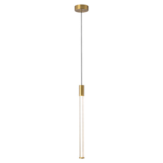Maxe 24 in Gold Dimmable LED Pendant