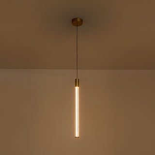 Maxe 24 in Gold Dimmable LED Pendant