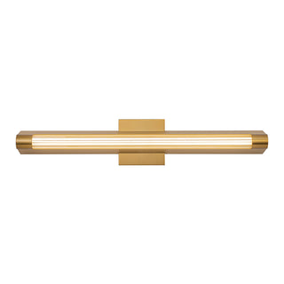 Maxe 24 in Gold Dimmable LED Vanity Light