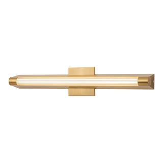 Maxe 24 in Gold Dimmable LED Vanity Light