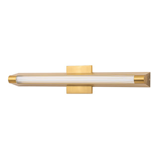 Maxe 24 in Gold Dimmable LED Vanity Light