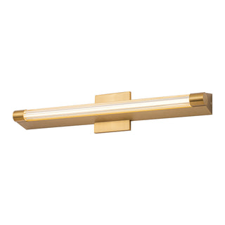 Maxe 24 in Gold Dimmable LED Vanity Light