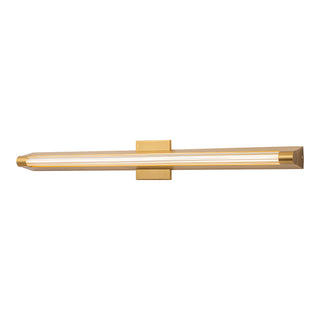 Maxe 36 in Gold Dimmable LED Vanity Light