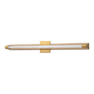 Maxe 36 in Gold Dimmable LED Vanity Light