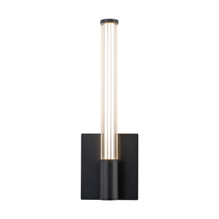 Maxe 16 in Black Dimmable LED Wall Sconce
