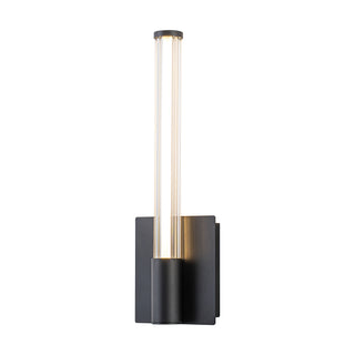 Maxe 16 in Black Dimmable LED Wall Sconce