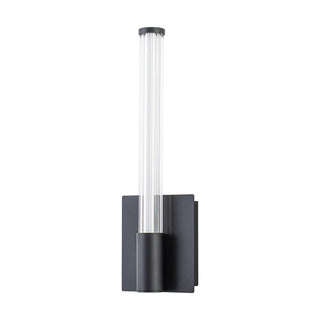 Maxe 16 in Black Dimmable LED Wall Sconce