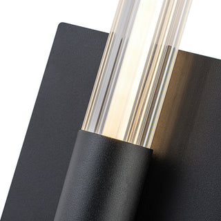 Maxe 16 in Black Dimmable LED Wall Sconce