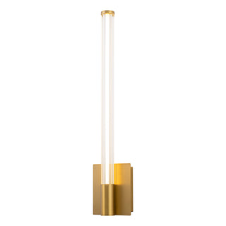 Maxe 24 in Gold Dimmable LED Wall Sconce