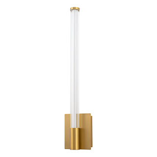 Maxe 24 in Gold Dimmable LED Wall Sconce