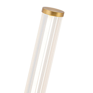 Maxe 24 in Gold Dimmable LED Wall Sconce