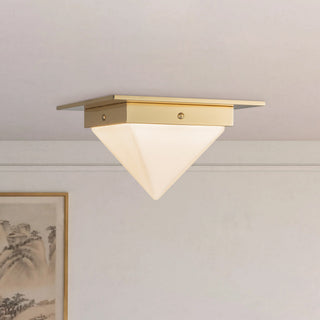 Mineral 4 in (8 in Width) Flush Mount