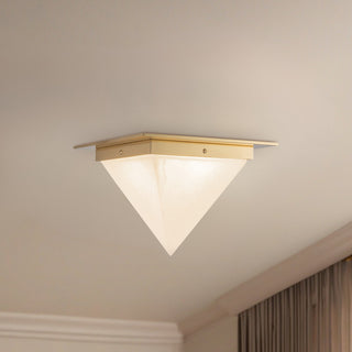 Mineral 9 in (11 in Width) Flush Mount