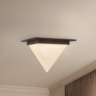 Mineral 9 in (11 in Width) Flush Mount