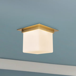 Mineral 8 in (11 in Width) Flush Mount