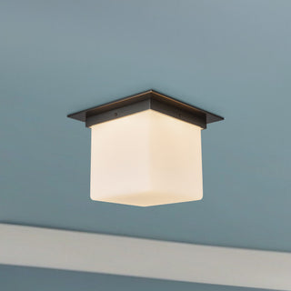 Mineral 8 in (11 in Width) Flush Mount