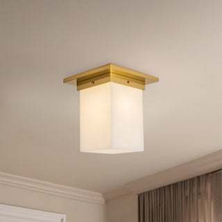 Mineral 8 in (8 in Width) Flush Mount