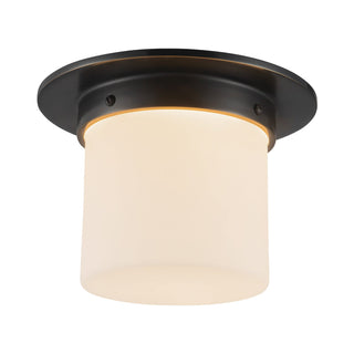 Mineral 5 in (8 in Dia.) Flush Mount