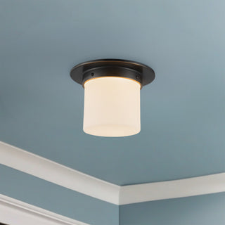 Mineral 5 in (8 in Dia.) Flush Mount