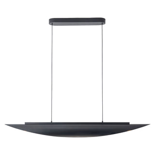 Miros 47 in Black Dimmable LED Linear Pendant