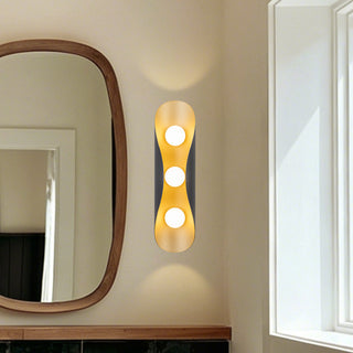Miros 18 in Black Dimmable LED Vanity Light
