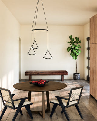 Mobil 27 in Chandelier