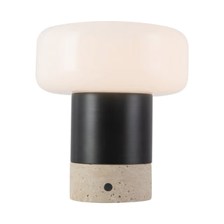 Niko 7 in Urban Bronze Dimmable LED Table Lamp with Opal Matte Glass