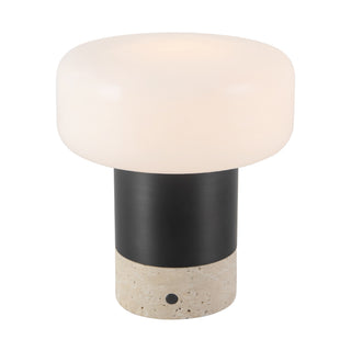 Niko 7 in Urban Bronze Dimmable LED Table Lamp with Opal Matte Glass