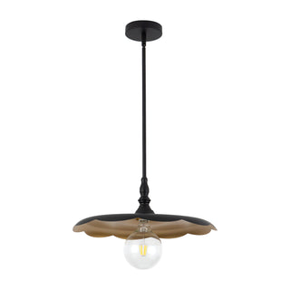 Odette 12 in Black Pendant