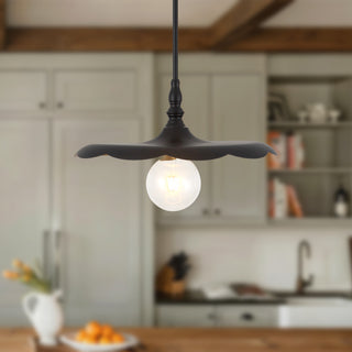 Odette 12 in Black Pendant