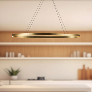 Ovale 40 in Linear Pendant