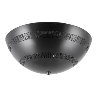 Overland 18 in Urban Bronze Flush Mount