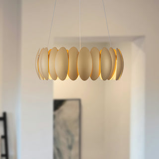Palma 20 in Gold Dimmable LED Chandelier