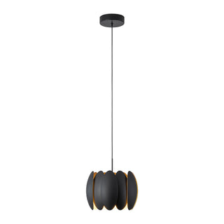Palma 10 in Black Dimmable LED Pendant