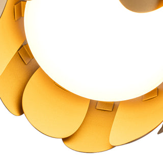 Palma 10 in Gold Dimmable LED Pendant