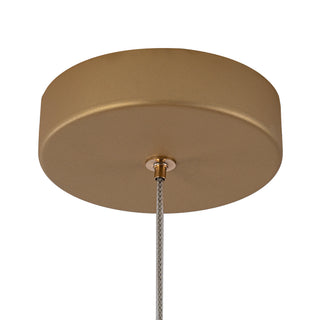 Palma 10 in Gold Dimmable LED Pendant