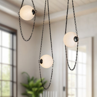 Petra 10 in 3 Head Chandelier