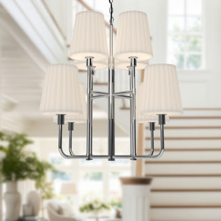 Plisse 30 in Chandelier