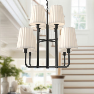 Plisse 30 in Chandelier