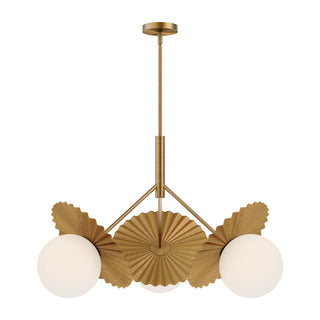 Plume 34 in Chandelier