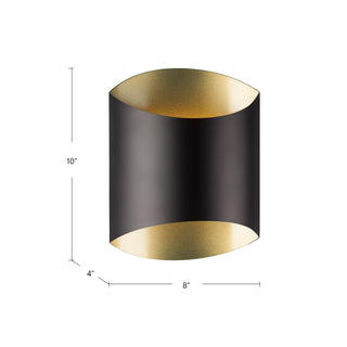 Preston 8 in Wall Sconce