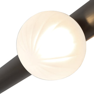 Reese 53 in Urban Bronze Dimmable LED Chandelier with Smoked Glass