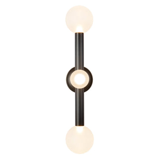 Reese 23 in Urban Bronze Dimmable LED Vanity Light with Opal Glass